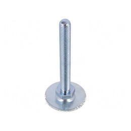 Picioruş Diametru 80mm M10 Oţel cu Lungime Tijă 100mm | Electronic-mag.ro | Componente Electronice