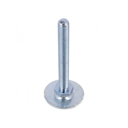 Picioruş Diametru 80mm M10 Oţel cu Lungime Tijă 100mm | Electronic-mag.ro | Componente Electronice