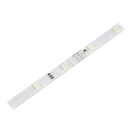 Baretă LED RGB 10mm x 300mm, 30 LED/m, 7,2W/m | Electronic-mag.ro | Componente Electronice
