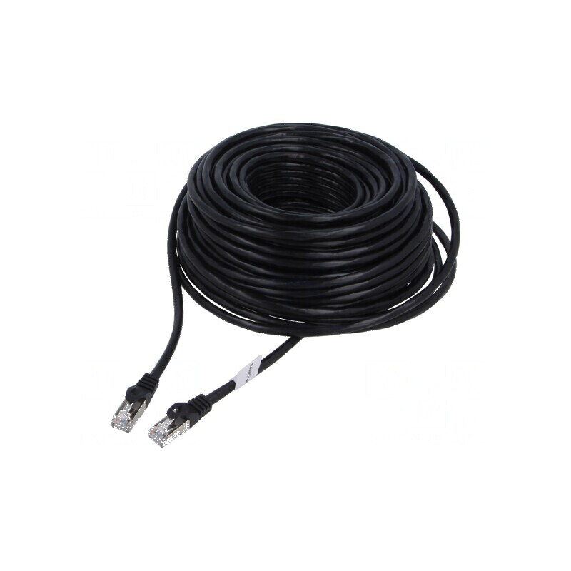 Patch cord F/UTP 6 litat CCA PVC negru 30m 26AWG | Electronic-mag.ro | Componente Electronice Patch cord F/UTP 6 litat CCA PVC negru 30m 26AWG | Electronic-mag.ro | Componente Electronice