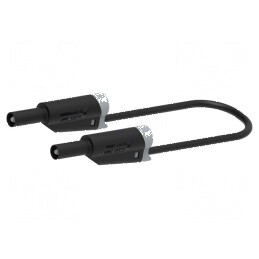 Cablu de măsurare 12A cu mufe banană 4 mm, ambele părţi | Electronic-mag.ro | Componente Electronice
