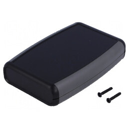 Carcasă universală ABS neagră 79mm x 111mm x 24mm 1553 | Electronic-mag.ro | Componente Electronice