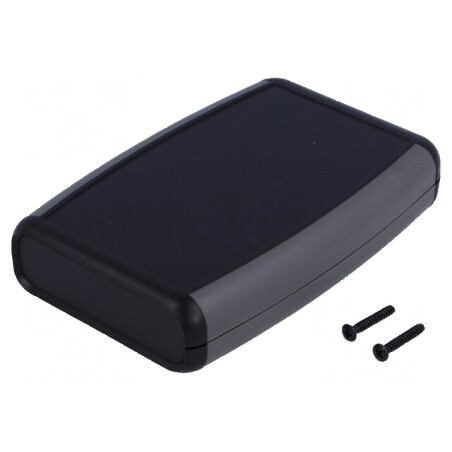 Carcasă universală ABS neagră 79mm x 111mm x 24mm 1553 | Electronic-mag.ro | Componente Electronice