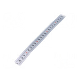 Mini-riglă autoadezivă cu cifre verticale, 11mm, plastic | Electronic-mag.ro | Componente Electronice