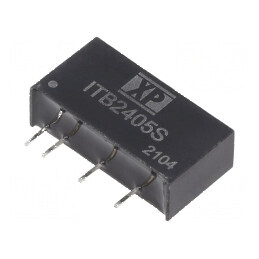 Convertor DC/DC 1W 24V la 5V 200mA SIP THT | Electronic-mag.ro | Componente Electronice
