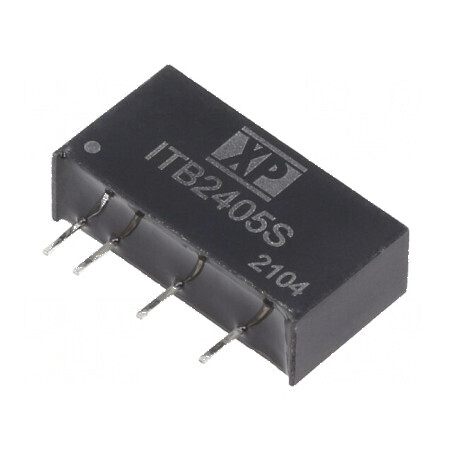 Convertor DC/DC 1W 24V la 5V 200mA SIP THT | Electronic-mag.ro | Componente Electronice
