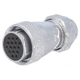 Mufă WF28 mamă IP67 10A pentru cablu 10,5-12,5mm | Electronic-mag.ro | Componente Electronice