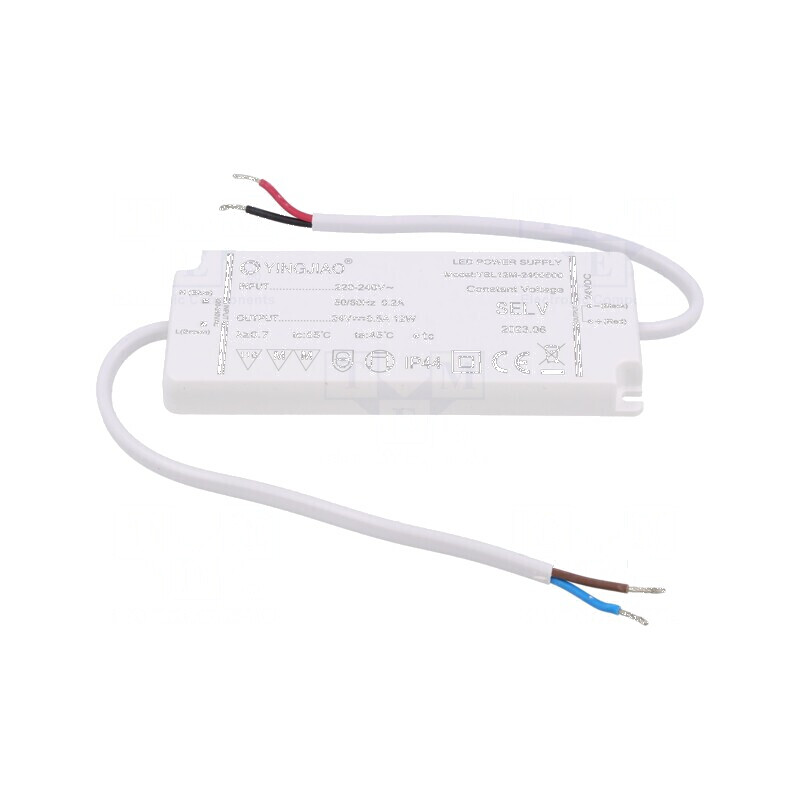 Alimentator LED 12W 24VDC 500mA 220-240VAC IP44 | Electronic-mag.ro | Componente Electronice