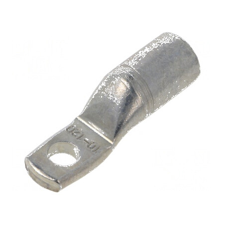 Vârf inelar tubular M10 120mm2 crimpat cositorit | Electronic-mag.ro | Componente Electronice