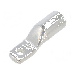 Vârf inelar tubular M8 120mm2 crimpat cositorit | Electronic-mag.ro | Componente Electronice