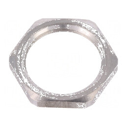 Piuliță M20 oțel inoxidabil 3mm Cheie 24mm Filet metric | Electronic-mag.ro | Componente Electronice