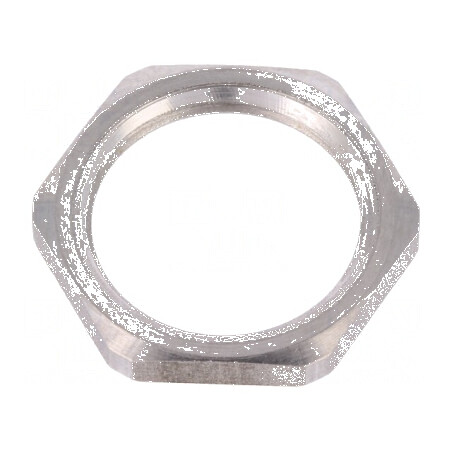 Piuliță M20 oțel inoxidabil 3mm Cheie 24mm Filet metric | Electronic-mag.ro | Componente Electronice
