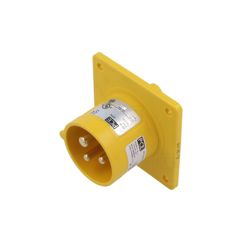 Conector alimentare AC 16A 110VAC IEC 60309 IP44 soclu mamă | Electronic-mag.ro | Componente Electronice