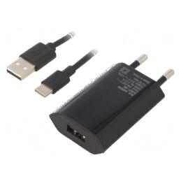 Alimentator pulsatoriu 5VDC 5W EU plug-in | Electronic-mag.ro | Componente Electronice
