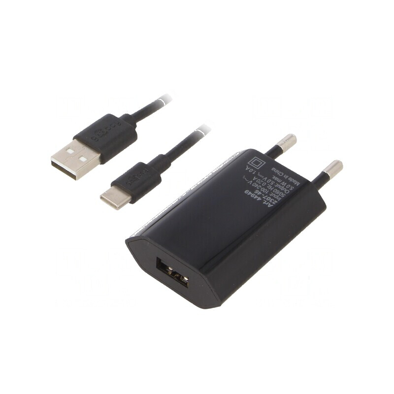Alimentator pulsatoriu 5VDC 5W EU plug-in | Electronic-mag.ro | Componente Electronice