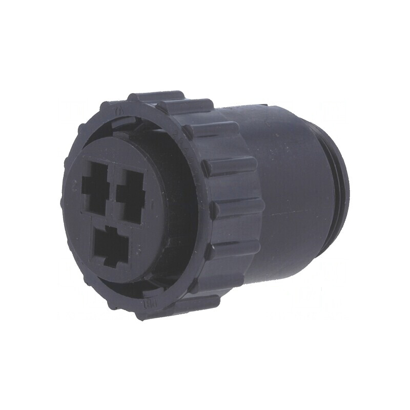 Conector circular mufă mamă PIN 3 CPC Series 3 fără contacte | Electronic-mag.ro | Componente Electronice