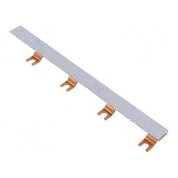 Bară colectoare 16mm² 3 Poli 400V 100A tip pieptene | Electronic-mag.ro | Componente Electronice