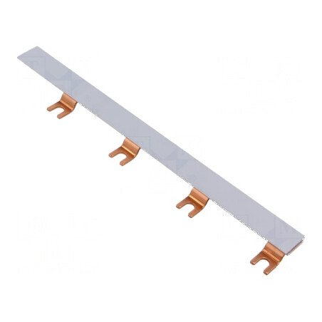 Bară colectoare 16mm² 3 Poli 400V 100A tip pieptene | Electronic-mag.ro | Componente Electronice