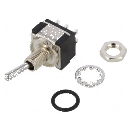 Comutator Basculant DPDT ON-ON 6A/125VAC 6A/6VDC MTE | Electronic-mag.ro | Componente Electronice