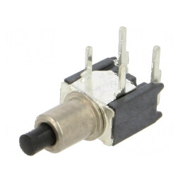 Comutator acţionat prin apăsare Poz 2 SPST-NO 0,02A 20VDC | Electronic-mag.ro | Componente Electronice