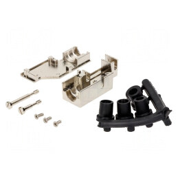 Carcasă pentru conectori D-Sub 9pin și D-Sub HD 15pin | Electronic-mag.ro | Componente Electronice