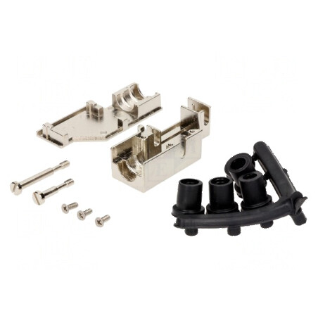 Carcasă pentru conectori D-Sub 9pin și D-Sub HD 15pin | Electronic-mag.ro | Componente Electronice