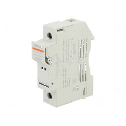 Suport siguranţă 10x38mm pentru şină DIN 1kV, Poli: 1 | Electronic-mag.ro | Componente Electronice