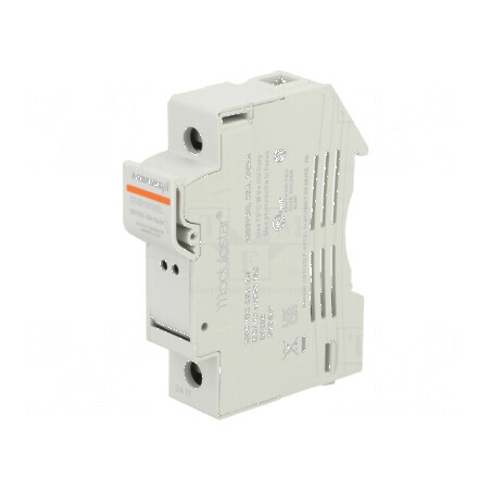 Suport siguranţă 10x38mm pentru şină DIN 1kV, Poli: 1 | Electronic-mag.ro | Componente Electronice
