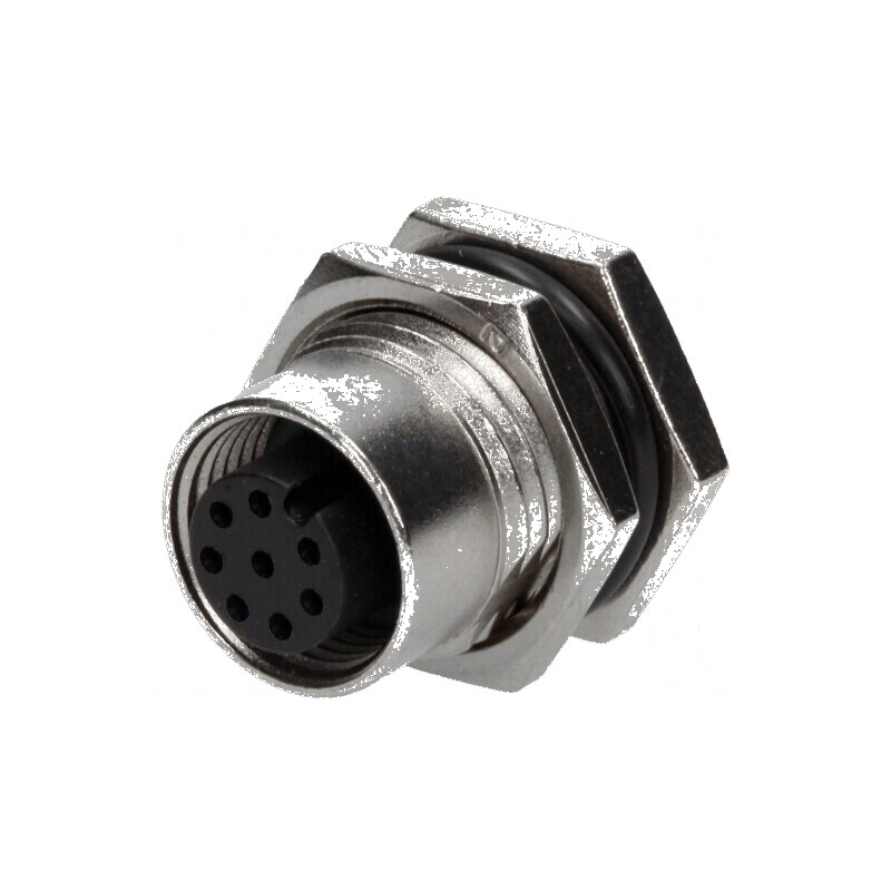 Conector M12 soclu PIN 8 mamă A-DeviceNet CANopen 30V | Electronic-mag.ro | Componente Electronice