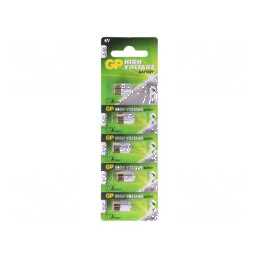 Baterii alcaline A11 6V 38mAh nereîncărcabile Ø10x16mm, 5 bucăți | Electronic-mag.ro | Componente Electronice