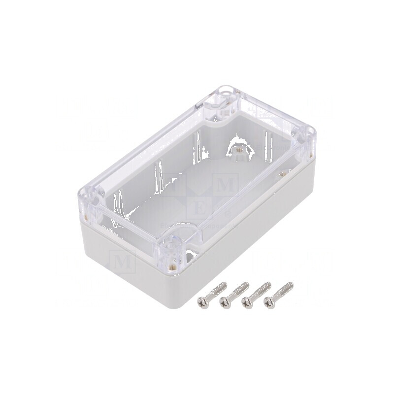 Carcasă universală IP67 policarbonat 65mm x 115mm x 40mm | Electronic-mag.ro | Componente Electronice Carcasă universală IP67 policarbonat 65mm x 115mm x 40mm | Electronic-mag.ro | Componente Electronice