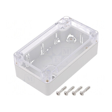 Carcasă universală IP67 policarbonat 65mm x 115mm x 40mm | Electronic-mag.ro | Componente Electronice