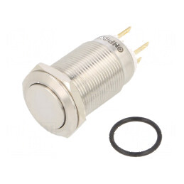 Comutator anti-vandalism SPDT 3A/220VAC 5A/24VDC IP65 | Electronic-mag.ro | Componente Electronice
