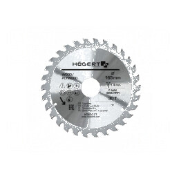 Disc ferăstrău circular 165mm, 30mm orificiu, 1,4mm lățime, 30 dinți | Electronic-mag.ro | Componente Electronice