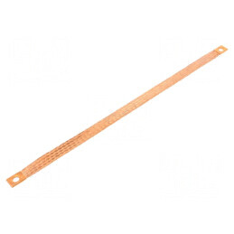 Trese bandă de împământare 16mm² Ø1: 9mm Ø2: 9mm L: 400mm - produs electric | Electronic-mag.ro | Componente Electronice