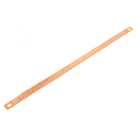 Trese bandă de împământare 16mm² Ø1: 9mm Ø2: 9mm L: 400mm - produs electric | Electronic-mag.ro | Componente Electronice