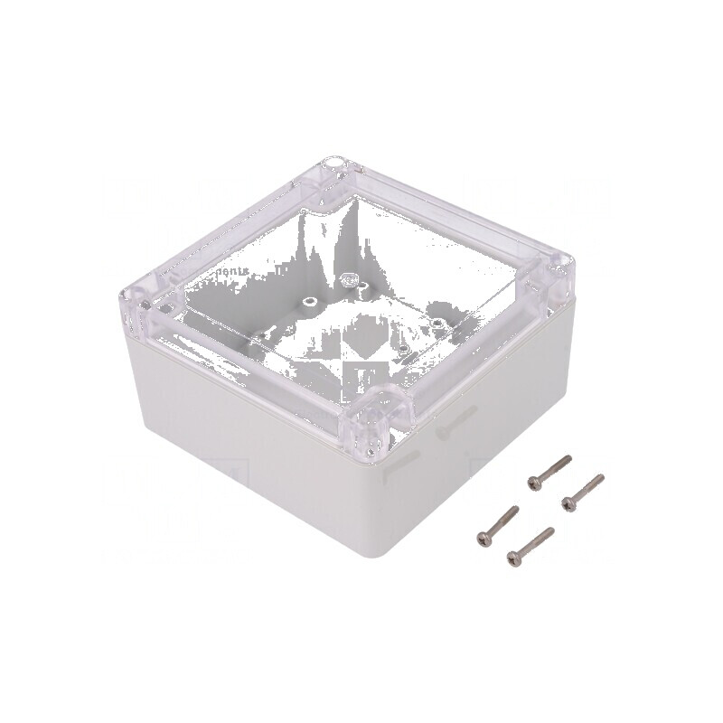 Carcasă universală 120mm x 120mm x 60mm cu bucșă din alamă | Electronic-mag.ro | Componente Electronice Carcasă universală 120mm x 120mm x 60mm cu bucșă din alamă | Electronic-mag.ro | Componente Electronice