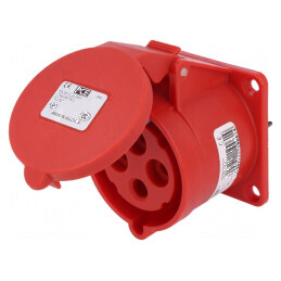 Conector alimentare AC trifazat 32A 400VAC IP44 mamă | Electronic-mag.ro | Componente Electronice