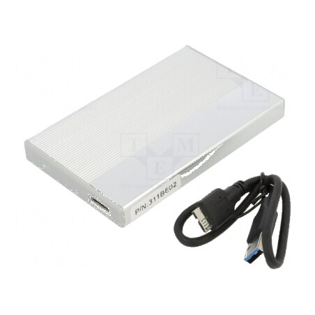 Carcasă hard discuri 2,5" SATA III USB 3.0 76x122x13mm | Electronic-mag.ro | Componente Electronice
