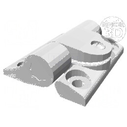Balama lăţ 36,5mm tehnopolimer PA H: 43mm reglabilă UL94V-2 | Electronic-mag.ro | Componente Electronice