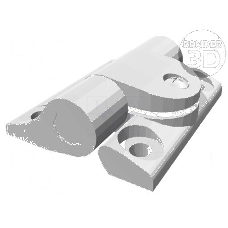 Balama lăţ 36,5mm tehnopolimer PA H: 43mm reglabilă UL94V-2 | Electronic-mag.ro | Componente Electronice