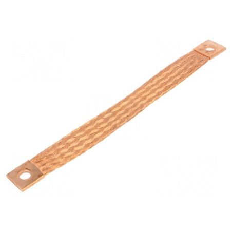 Trese bandă de împământare 25mm² 200mm Ø1: 9mm Ø2: 9mm | Electronic-mag.ro | Componente Electronice