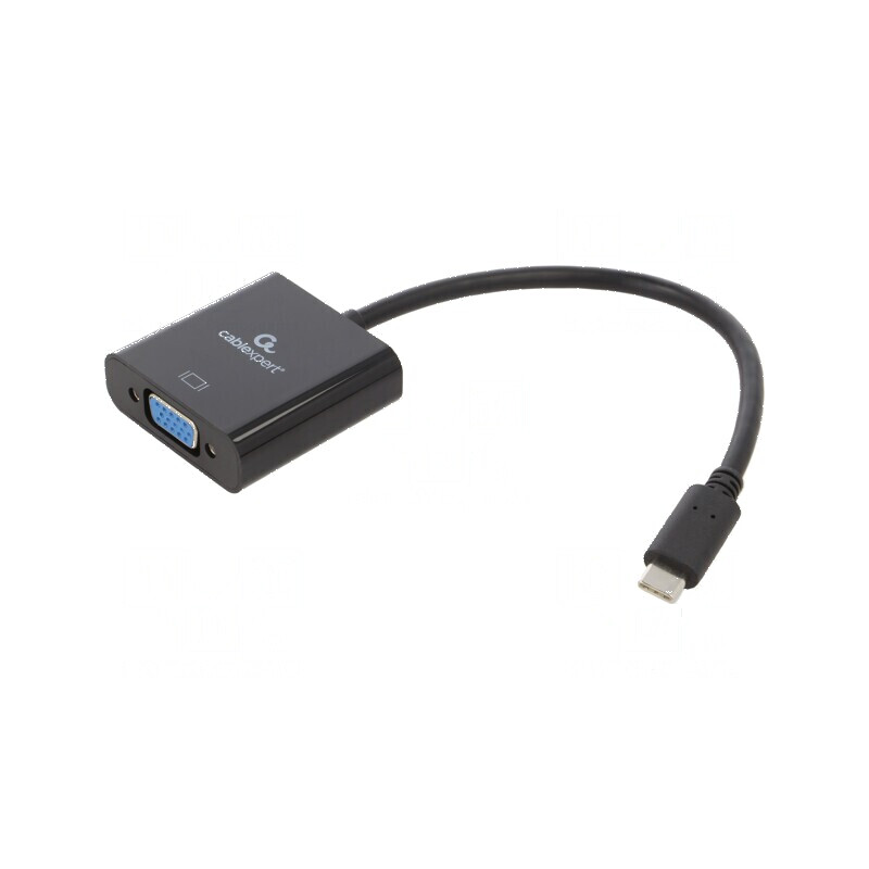Adaptor USB 3.1 la D-Sub 15pin HD, USB C, 0,15m, Negru | Electronic-mag.ro | Componente Electronice Adaptor USB 3.1 la D-Sub 15pin HD, USB C, 0,15m, Negru | Electronic-mag.ro | Componente Electronice
