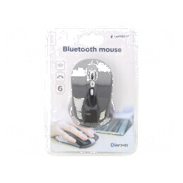 Mouse optic wireless Bluetooth 3.0 negru cu 6 butoane | Electronic-mag.ro | Componente Electronice