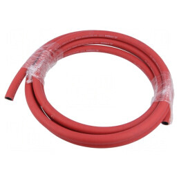 Furtun EPDM 20bar 9,5mm roșu cu rază de îndoire 50mm | Electronic-mag.ro | Componente Electronice