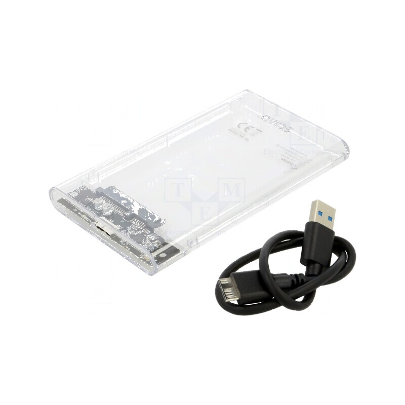 Carcasă hard disc 2,5" USB 2.0/3.0, 126x79x13mm | Electronic-mag.ro | Componente Electronice