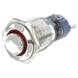 Comutator anti-vandalism Poz 2 SPDT 0,5A 220VAC 1A 24VDC | Electronic-mag.ro | Componente Electronice