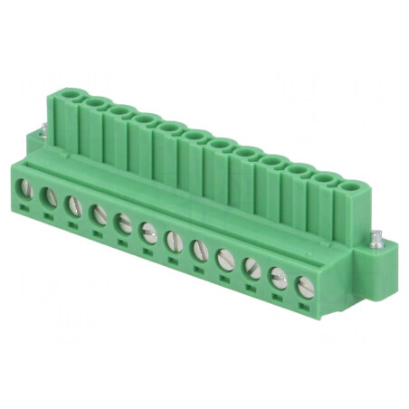 Regletă de conexiuni deconectabilă 12 piste 5,08mm drept | Electronic-mag.ro | Componente Electronice