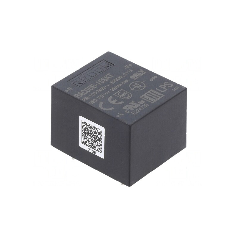 Convertor AC/DC 5W 90-264VAC la 15VDC | Electronic-mag.ro | Componente Electronice Convertor AC/DC 5W 90-264VAC la 15VDC | Electronic-mag.ro | Componente Electronice