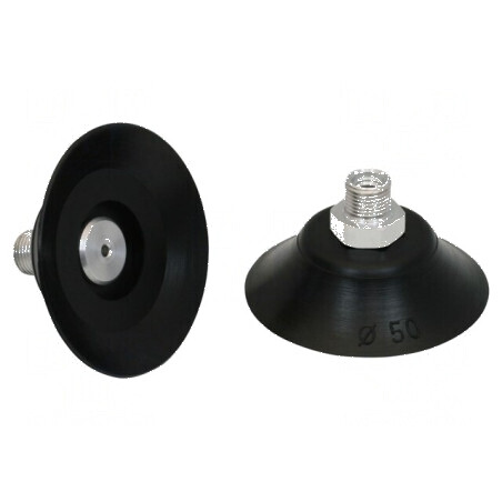 Ventuză 50mm G1/8 AG Duritate Shore 55, 7cm3, 91N PFYN | Electronic-mag.ro | Componente Electronice